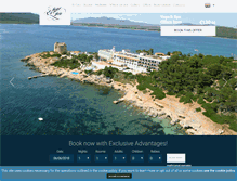 Tablet Screenshot of elfarohotel.it